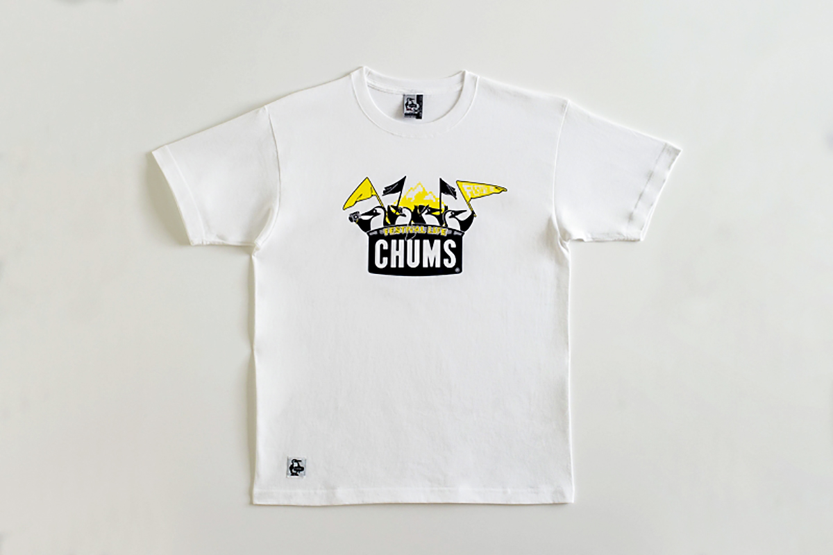 アウトドアブランドchumsとコラボ Festival Life Chums オリジナルフェスtシャツ発売