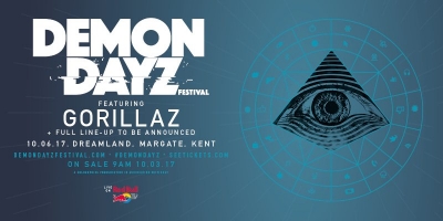 ゴリラズ、7年ぶりに公の場に！主催フェス「Demon Dayz Festival」開催を発表