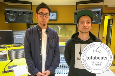 FM802 DJ竹内琢也が気になるあの人にインタビュー vol.07 | tofubeats