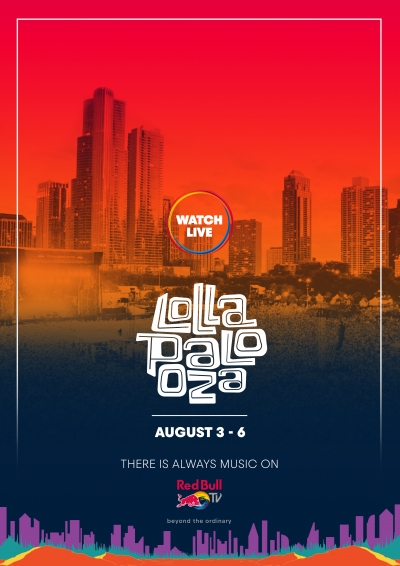 【8月4日AM7:30スタート】「Lollapalooza 2017」Red Bull TVにてライブ配信