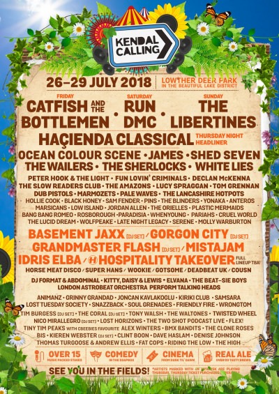 【海外フェス】フジロックと日程被りの「Kendal Calling」にRUN DMC、BASEMENT JAXXら出演決定
