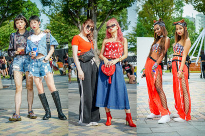 今年は赤コーデがトレンド！都市フェスファッションの最先端が集結した「ULTRA JAPAN 2018」来場者スナップ