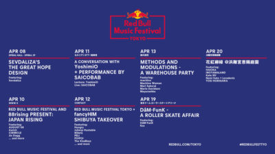 フェス好きにオススメ！「Red Bull Music Festival Tokyo」の個性的な3イベントをピックアップ