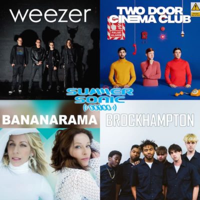 サマソニ出演アーティストの単独公演「SUMMER SONIC EXTRA」で、WEEZER、TWO DOOR CINEMA CLUBら4公演が決定