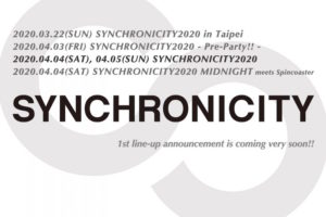 SYNCHRONICITY 2020 – 15th Anniversary!! –