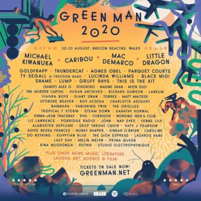 フジロックと同日程のウェールズ「Green Man Festival」ラインナップ発表　フジロックのラインナップにも影響あり