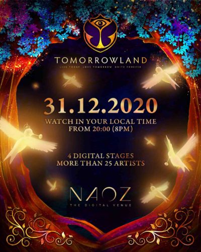 ベルギーのフェス「TOMORROWLAND」12月31日に2回目となるオンライン開催決定＆David Guetta、Diploら出演