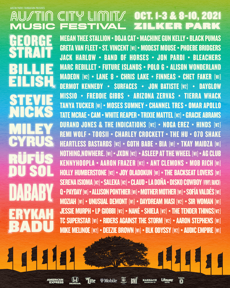 Austin City Limits Music Festival 21 10月開催オースティン シティ リミッツにビリー アイリッシュ ダベイベーら出演決定