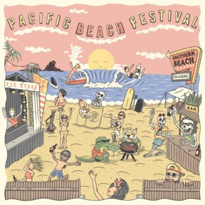 茅ケ崎のビーチフェス「PACIFIC BEACH FESTIVAL’22」最終発表で、FNCY（ZEN-LA-ROCK、G.RINA、鎮座DOPENESS）が決定