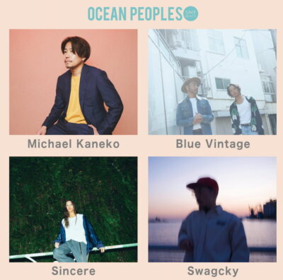 7月東京「OCEAN PEOPLES」第1弾発表でMichael Kaneko、Blue Vintageら4組決定
