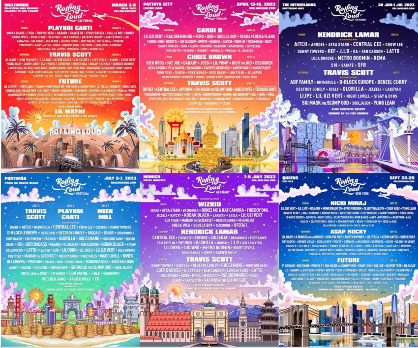 タイに初上陸するヒップホップフェス「ローリング・ラウド」ってどんなフェス？その成り立ちとフェスとしての特徴を解説