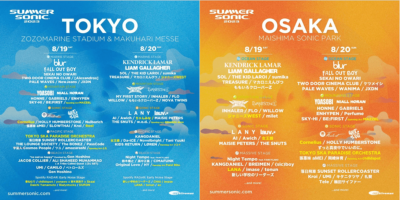 【SUMMER SONIC 2023】サマソニ第6弾発表でCornelius、ジャニーズWESTら追加。東京「Spotify RADAR: Early Noise Stage」に春ねむり、chilldspotら決定。