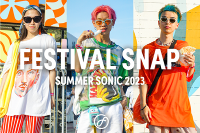 【SUMMER SONIC 2023】過去最大級の暑さのサマソニでファッショナブルな来場者をキャッチ！お目当てのアーティストは？