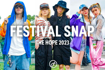 初の野外開催となったヒップホップフェス「THE HOPE 2023」に集ったクールなヘッズをスナップ