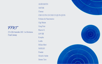 9月静岡「FFKT 2025 Izu Shirahama」最終発表でCHO CO PA CO CHO CO QUIN QUIN、Powder 、Greg Foatら15組追加