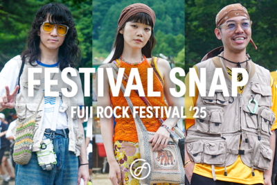 「FUJI ROCK FESTIVAL’25」でオシャレフジロッカー17組をスナップ