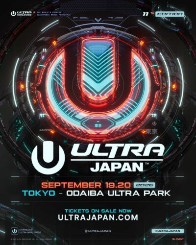 【ULTRA JAPAN 2026】ウルトラ9月19日（土）・20 日（日）に開催決定