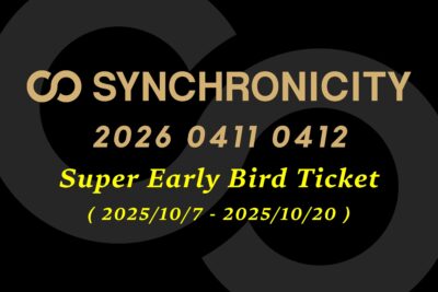 【SYNCHRONICITY’26】東京・渋谷「シンクロニシティ」超早割チケット販売スタート。カンファレンス＆ショーケース「CUEW」と連携も決定