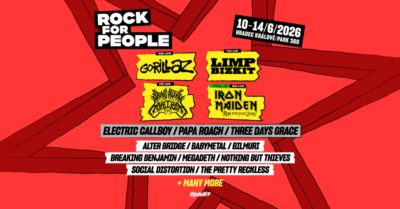 2026年6月チェコ「ROCK FOR PEOPLE 2026」にBABYMETALが出演。ヘッドライナーはGORILLAZ、BRING ME THE HORIZONら