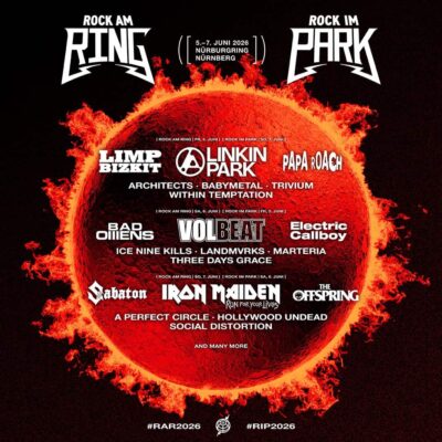 2026年6月ドイツ「ROCK AM RING」「ROCK IM PARK」にBABYMETALが出演。ヘッドライナーはLINKIN PARK、IRON MAIDENら